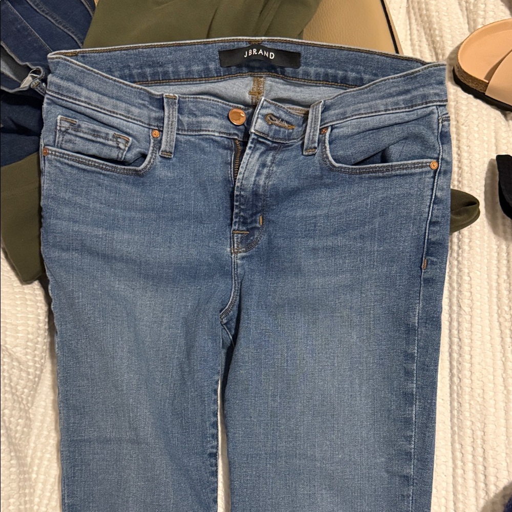 J Brand Women's Classic Blue Skinny Jeans